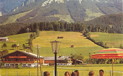 1960 Auf der Terrasse