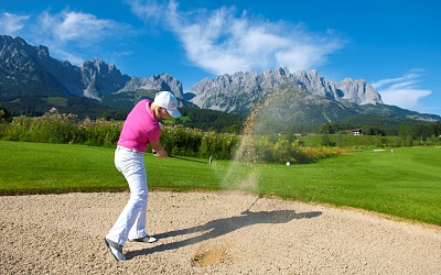 Golfen am Wilden Kaiser
